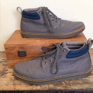 NWOT Dr Martens Maleke grey unisex boots
